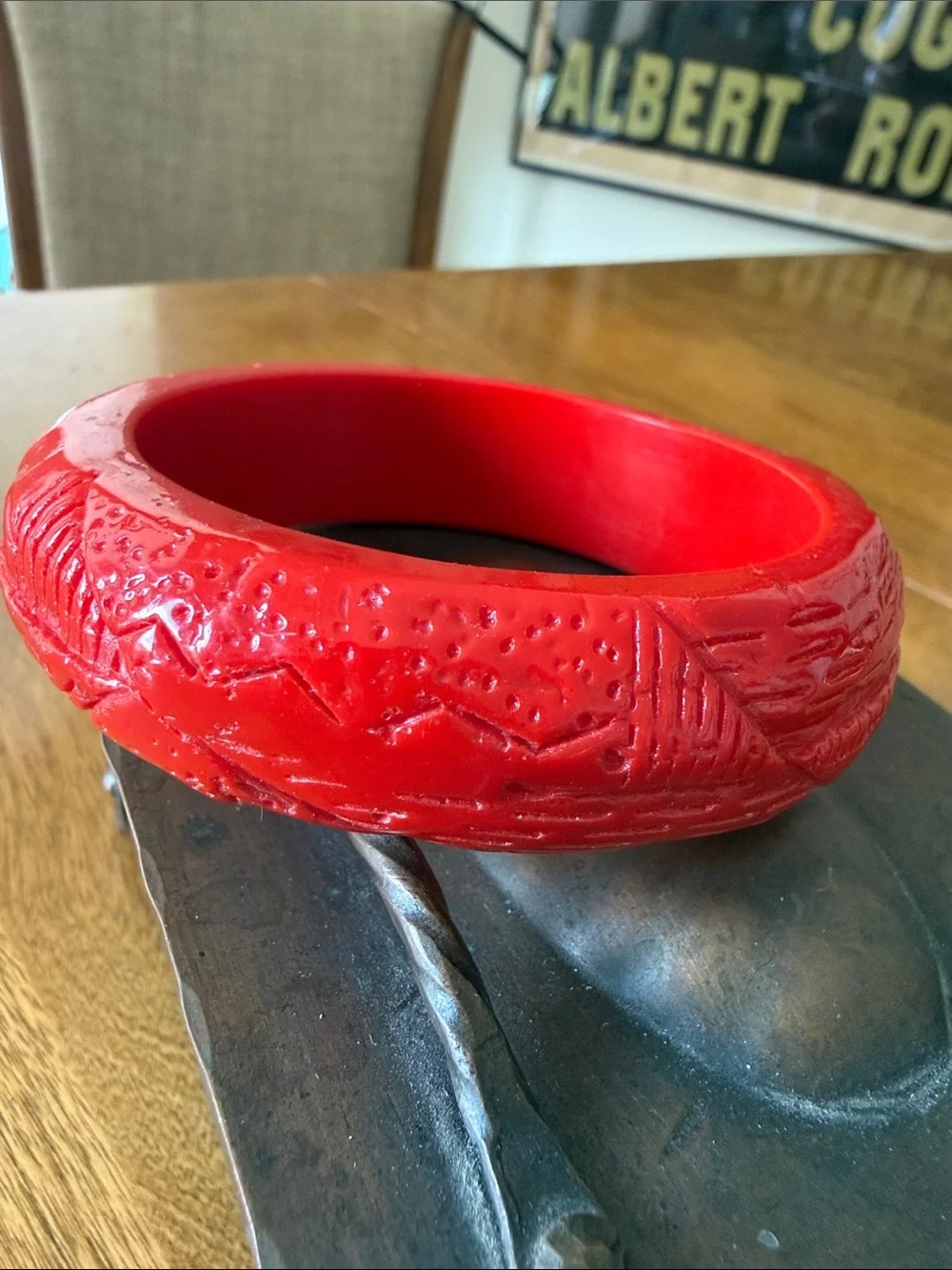Vintage plastic bracelet